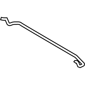 55736-0T010 Toyota Cowl Top Panel Seal Illustration 1 of 1