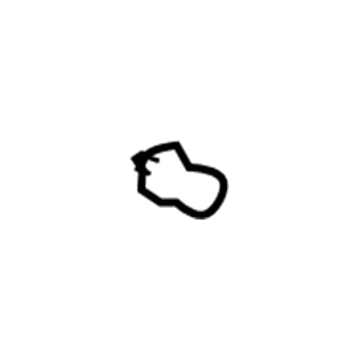 90541-09107 Toyota Bumper Cover Clip, Rear Illustration 1 of 1