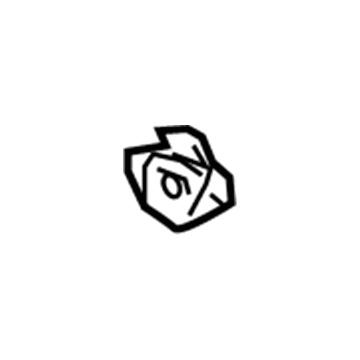 52576-52030 Toyota Bumper Cover Retainer, Rear Illustration 1 of 1