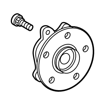 Toyota 43550-AQ010 Hub Assembly