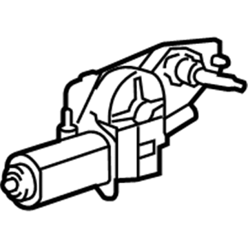 85130-52030 Toyota Wiper Motor, Rear Illustration 1 of 1