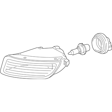 Toyota Corolla Fog Light - 81210-02060