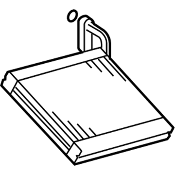 88501-26211 Toyota Evaporator Core Illustration 1 of 1