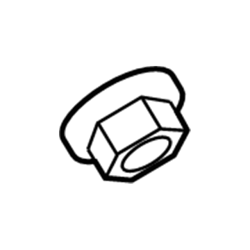 Toyota 90178-A0132 Upper Shield Nut