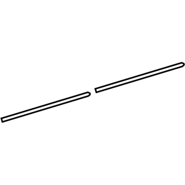 Toyota 75687-0D010 Molding Strip Tape