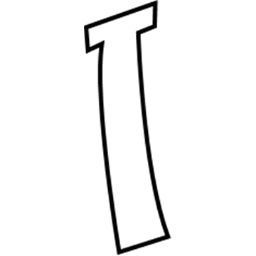 Toyota 75921-52130 Black Out Tape