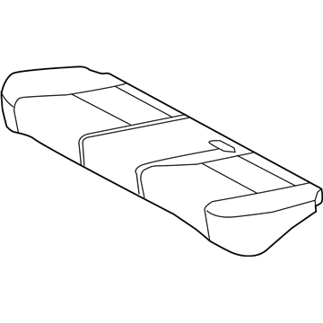 Toyota 71075-0D821-C0 Cushion Cover