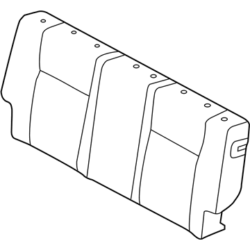 Toyota 71077-0DN20-C0 Seat Back Cover