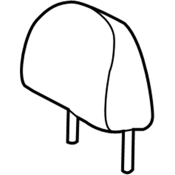 Toyota 71940-0DC70-C0 Headrest, Outer