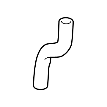 Toyota 16264-AK011 By-Pass Hose