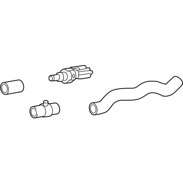 Toyota 16570-AK020 Upper Hose