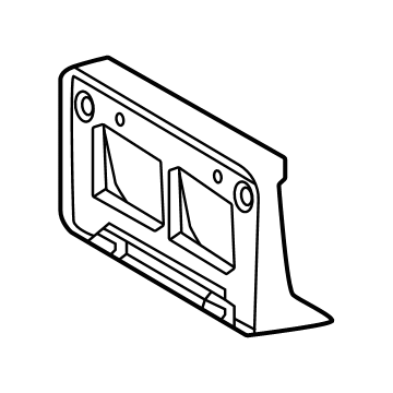 Toyota 75101-AK010 License Bracket