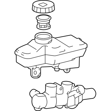 Toyota 47201-60B30 Master Cylinder Assembly