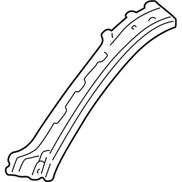 61162-0C010 Toyota Inner Hinge Pillar, Upper Driver Side Illustration 1 of 1