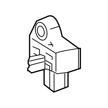 Toyota 89173-09893 Front Impact Sensor