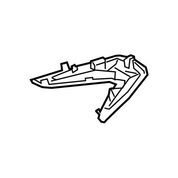 Toyota 81265-F4010 MAP Lamp Lens