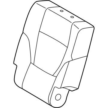 Toyota 71078-0C550-C1 Seat Back Cover