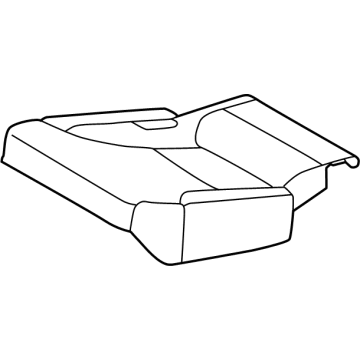 Toyota 71076-0C630-C2 Cushion Cover