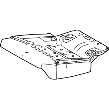 Toyota 71612-0C200 Seat Cushion Pad