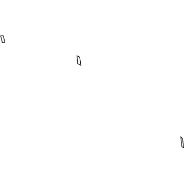 75898-0D030 Toyota Spoiler Assembly Tape Illustration 1 of 1