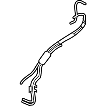 17308-0P060 Toyota Vacuum Hose Illustration 1 of 1