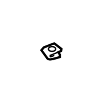 75392-0C030 Toyota Wheel Opening Molding Retainer Illustration 1 of 1