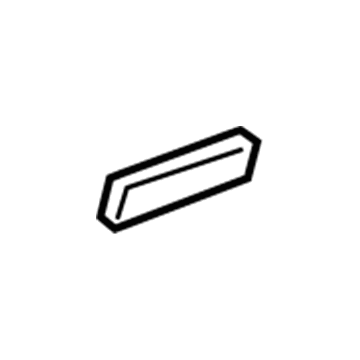 75611-0C010 Toyota Body Side Molding, Outside Passenger Side Illustration 1 of 1