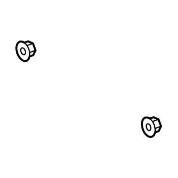 Toyota 90080-17221 Front Control Arm Nut