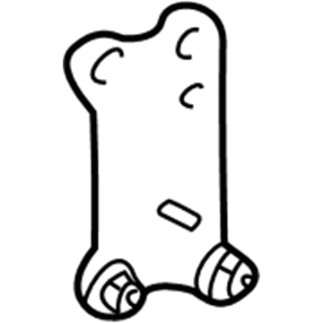 Toyota 52357-0R010 Reinforcement Plate