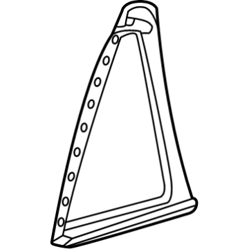 Toyota 68188-35040 Glass Weatherstrip