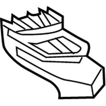 Toyota 52561-06040 Combination Lamp Assembly Retainer