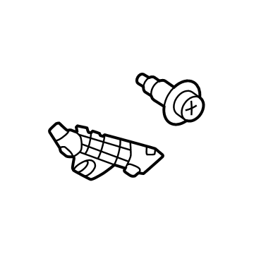 Toyota 52535-AQ010 Side Retainer