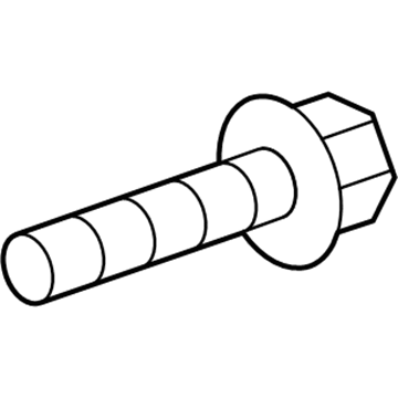 Toyota 90167-50063 Bumper Cover Screw