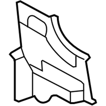 Toyota 57665-0C021 Side Panel