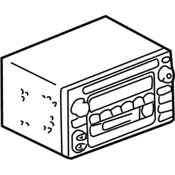 Toyota 86120-0C100 AM/FM CD