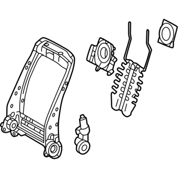 Toyota 71103-0C040 Seat Back Frame