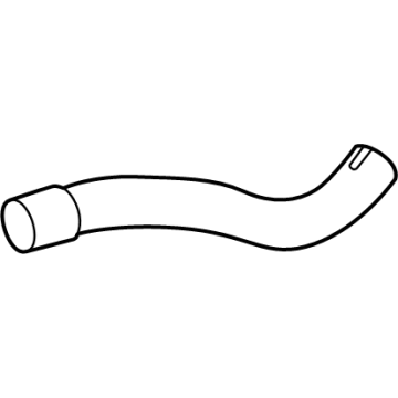 Toyota Crown Signia Coolant Reservoir Hose - 16572-25200