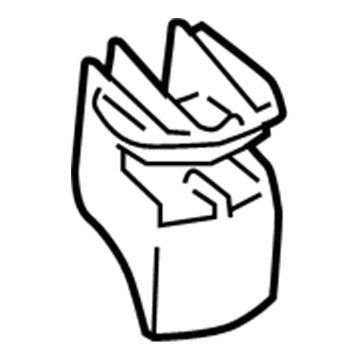 52562-06130 Toyota Tail Lamp Assembly Retainer, Rear Illustration 1 of 1