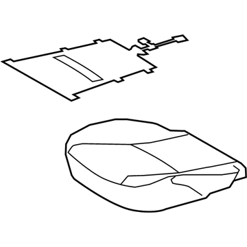 Toyota Prius V Seat Covers - 71072-47700-B2