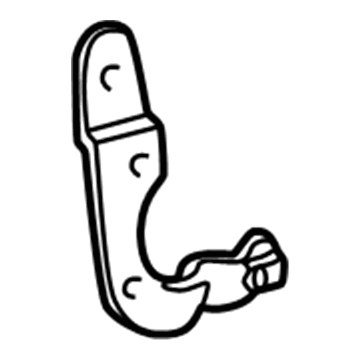 44441-52010 Toyota Power Steering Pump Front Bracket Illustration 1 of 1