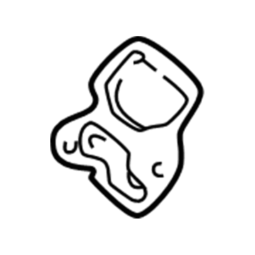 44393-52010 Toyota Heat Shield Illustration 1 of 1