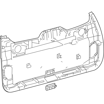 Toyota 67750-0C040-C0 Lower Trim