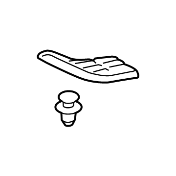 Toyota 52163-0C070 Step Plate