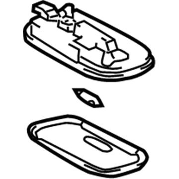 Toyota 81240-33030-B2 Dome Lamp Assembly