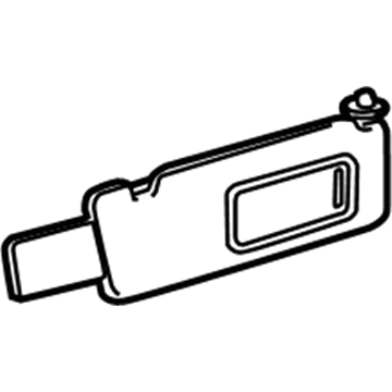 Toyota 74320-35A00-B0 Sunvisor