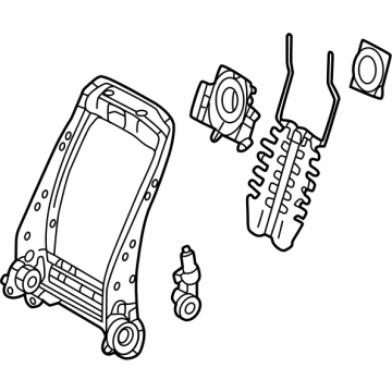 Toyota 71104-AK030 Seat Back Frame