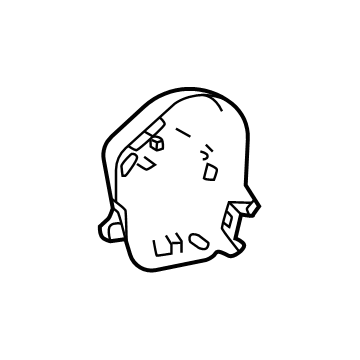 Toyota 71862-AK030-C0 Recline Cover