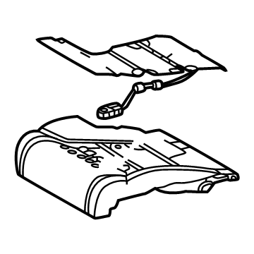 Toyota 71502-AK010 Cushion Assembly