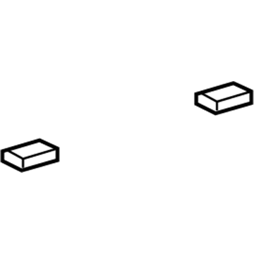 Toyota 58048-47010 Floor Cover Hook