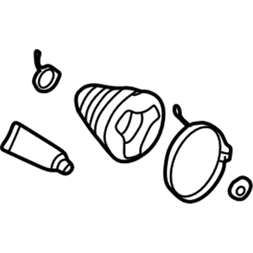 Toyota 04438-42201 Inner Boot